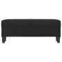 Banco de cuero sintético negro 100x35x41 cm de vidaXL, Bancos - Ref: Foro24-349459, Precio: 57,92 €, Descuento: %