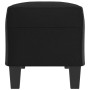 Banco de cuero sintético negro 100x35x41 cm de vidaXL, Bancos - Ref: Foro24-349459, Precio: 57,92 €, Descuento: %