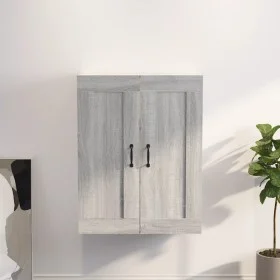 Wall-mounted hanging cabinet in Sonoma gray, 69.5x32.5x90 cm by vidaXL, Sideboards - Ref: Foro24-817397, Price: 66,34 €, Disc...