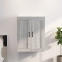 Armario colgante de pared gris Sonoma 69,5x32,5x90 cm de vidaXL, Aparadores - Ref: Foro24-817397, Precio: 67,13 €, Descuento: %