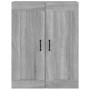 Armario colgante de pared gris Sonoma 69,5x32,5x90 cm de vidaXL, Aparadores - Ref: Foro24-817397, Precio: 67,13 €, Descuento: %