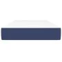 Colchón de muelles ensacados tela azul 100x200x20 cm de vidaXL, Colchones - Ref: Foro24-347740, Precio: 170,53 €, Descuento: %
