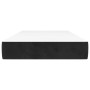 Colchón de muelles ensacados terciopelo negro 90x200x20 cm de vidaXL, Colchones - Ref: Foro24-347730, Precio: 147,70 €, Descu...