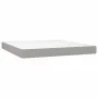Pocket spring mattress light gray fabric 160x200x20cm by vidaXL, Mattresses - Ref: Foro24-347814, Price: 250,91 €, Discount: %