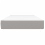 Colchón de muelles ensacados tela gris claro 90x200x20 cm de vidaXL, Colchones - Ref: Foro24-347714, Precio: 153,51 €, Descue...