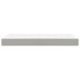 Colchón de muelles ensacados tela gris claro 90x200x20 cm de vidaXL, Colchones - Ref: Foro24-347714, Precio: 153,51 €, Descue...