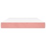 Colchón de muelles ensacados terciopelo rosa 140x190x20 cm de vidaXL, Colchones - Ref: Foro24-347793, Precio: 203,27 €, Descu...