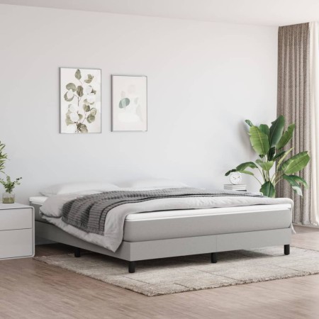 Colchón de muelles ensacados tela gris claro 180x200x20 cm de vidaXL, Colchones - Ref: Foro24-347834, Precio: 258,66 €, Descu...