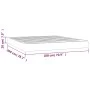 Pocket spring mattress light gray fabric 180x200x20 cm by vidaXL, Mattresses - Ref: Foro24-347834, Price: 253,92 €, Discount: %