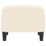Banco de terciopelo color crema 70x35x41 cm de vidaXL, Bancos - Ref: Foro24-349405, Precio: 50,81 €, Descuento: %