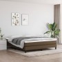 Colchón de muelles ensacados de tela marrón oscuro 180x200x20cm de vidaXL, Colchones - Ref: Foro24-347837, Precio: 269,79 €, ...
