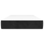 Colchón de muelles ensacados terciopelo negro 100x200x20 cm de vidaXL, Colchones - Ref: Foro24-347750, Precio: 151,46 €, Desc...