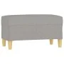 Banco de tela gris claro 70x35x41 cm by vidaXL, Banks - Ref: Foro24-349367, Price: 51,33 €, Discount: %