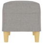 Banco de tela gris claro 70x35x41 cm de vidaXL, Bancos - Ref: Foro24-349367, Precio: 52,67 €, Descuento: %