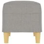 Banco de tela gris claro 70x35x41 cm by vidaXL, Banks - Ref: Foro24-349367, Price: 51,33 €, Discount: %