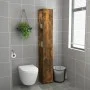 Armario baño madera contrachapada roble ahumado 25x26,5x170 cm de vidaXL, Muebles de baño - Ref: Foro24-815960, Precio: 61,19...