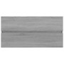 Mueble de lavabo madera contrachapada gris Sonoma 90x38,5x45cm de vidaXL, Muebles de baño - Ref: Foro24-815655, Precio: 53,16...