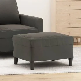 Dark gray velvet footstool 60x50x41 cm by vidaXL, Ottomans - Ref: Foro24-349294, Price: 53,08 €, Discount: %