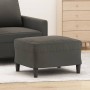 Reposapiés de terciopelo gris oscuro 60x50x41 cm de vidaXL, Otomanas - Ref: Foro24-349294, Precio: 53,24 €, Descuento: %