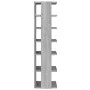 Mueble zapatero madera contrachapada gris Sonoma 27,5x27x102 cm de vidaXL, Zapateros y organizadores de calzado - Ref: Foro24...