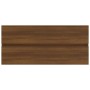Mueble de lavabo madera ingeniería roble marrón 100x38,5x45 cm de vidaXL, Muebles de baño - Ref: Foro24-815659, Precio: 63,49...