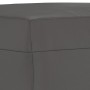 Reposapiés de cuero sintético gris 60x50x41 cm de vidaXL, Otomanas - Ref: Foro24-349338, Precio: 53,85 €, Descuento: %