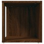 Mesa auxiliar madera contrachapada roble marrón 33x33x34,5 cm de vidaXL, Mesas auxiliares - Ref: Foro24-816022, Precio: 23,34...