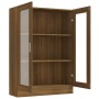 Vitrina madera contrachapada roble marrón 82,5x30,5x115 cm de vidaXL, Librerías y estanterías - Ref: Foro24-815620, Precio: 1...