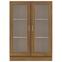 Vitrina madera contrachapada roble marrón 82,5x30,5x115 cm de vidaXL, Librerías y estanterías - Ref: Foro24-815620, Precio: 1...