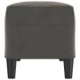 Banco de terciopelo gris oscuro 100x35x41 cm de vidaXL, Bancos - Ref: Foro24-349422, Precio: 57,21 €, Descuento: %
