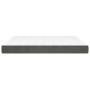 Colchón muelles ensacados terciopelo gris oscuro 180x200x20 cm de vidaXL, Colchones - Ref: Foro24-347849, Precio: 239,31 €, D...
