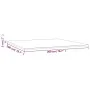 Sobrecolchón 200x200x5 cm de vidaXL, Cubrecolchones - Ref: Foro24-347914, Precio: 109,61 €, Descuento: %