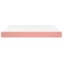 Taschenfederkernmatratze aus rosa Samt, 180 x 200 x 20 cm von vidaXL, Matratzen - Ref: Foro24-347853, Preis: 241,66 €, Rabatt: %