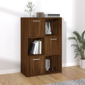 Mueble de almacenaje marrón roble 60x29,5x90 cm de vidaXL, Librerías y estanterías - Ref: Foro24-815455, Precio: 72,64 €, Des...