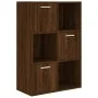 Mueble de almacenaje marrón roble 60x29,5x90 cm de vidaXL, Librerías y estanterías - Ref: Foro24-815455, Precio: 72,64 €, Des...
