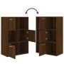 Mueble de almacenaje marrón roble 60x29,5x90 cm de vidaXL, Librerías y estanterías - Ref: Foro24-815455, Precio: 72,64 €, Des...