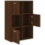 Mueble de almacenaje marrón roble 60x29,5x90 cm de vidaXL, Librerías y estanterías - Ref: Foro24-815455, Precio: 72,64 €, Des...