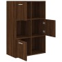 Mueble de almacenaje marrón roble 60x29,5x90 cm de vidaXL, Librerías y estanterías - Ref: Foro24-815455, Precio: 74,58 €, Des...