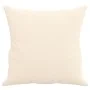 Cojines decorativos 2 uds terciopelo crema 40x40 cm de vidaXL, Cojines - Ref: Foro24-349493, Precio: 21,03 €, Descuento: %