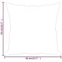Cojines decorativos 2 uds terciopelo crema 40x40 cm de vidaXL, Cojines - Ref: Foro24-349493, Precio: 21,03 €, Descuento: %