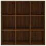 Estantería marrón roble 98x29x97,5 cm de vidaXL, Librerías y estanterías - Ref: Foro24-815452, Precio: 67,99 €, Descuento: %