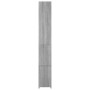 Mueble de baño madera de ingeniería gris Sonoma 25x26,5x170 cm de vidaXL, Muebles de baño - Ref: Foro24-815961, Precio: 57,33...