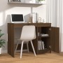 Escritorio de madera contrachapada marrón roble 100x50x76 cm de vidaXL, Escritorios - Ref: Foro24-815488, Precio: 68,20 €, De...