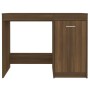 Escritorio de madera contrachapada marrón roble 100x50x76 cm de vidaXL, Escritorios - Ref: Foro24-815488, Precio: 68,20 €, De...