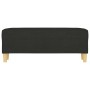 Banco de tela negro 100x35x41 cm de vidaXL, Bancos - Ref: Foro24-349379, Precio: 60,31 €, Descuento: %