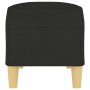 Banco de tela negro 100x35x41 cm de vidaXL, Bancos - Ref: Foro24-349379, Precio: 60,31 €, Descuento: %