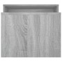 Set mesa de centro madera de ingeniería gris Sonoma 100x48x40c de vidaXL, Mesas de centro - Ref: Foro24-815547, Precio: 49,30...