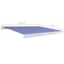 Toldo de carrete motorizado azul y blanco 450x300 cm en Toldos | Comprar online en Foru.es