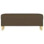 Banco de tela marrón 100x35x41 cm de vidaXL, Bancos - Ref: Foro24-349378, Precio: 61,56 €, Descuento: %