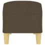 Banco de tela marrón 100x35x41 cm de vidaXL, Bancos - Ref: Foro24-349378, Precio: 61,56 €, Descuento: %
